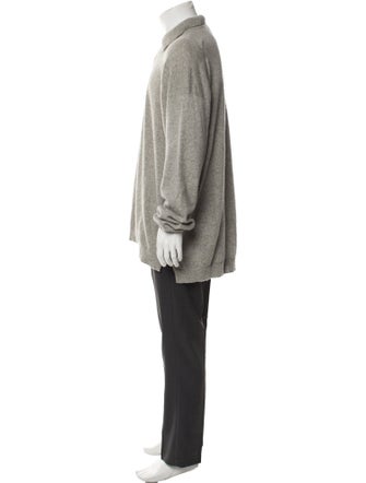 Malo Cashmere Collar Polo Sweater