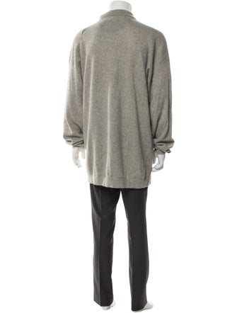 Malo Cashmere Collar Polo Sweater