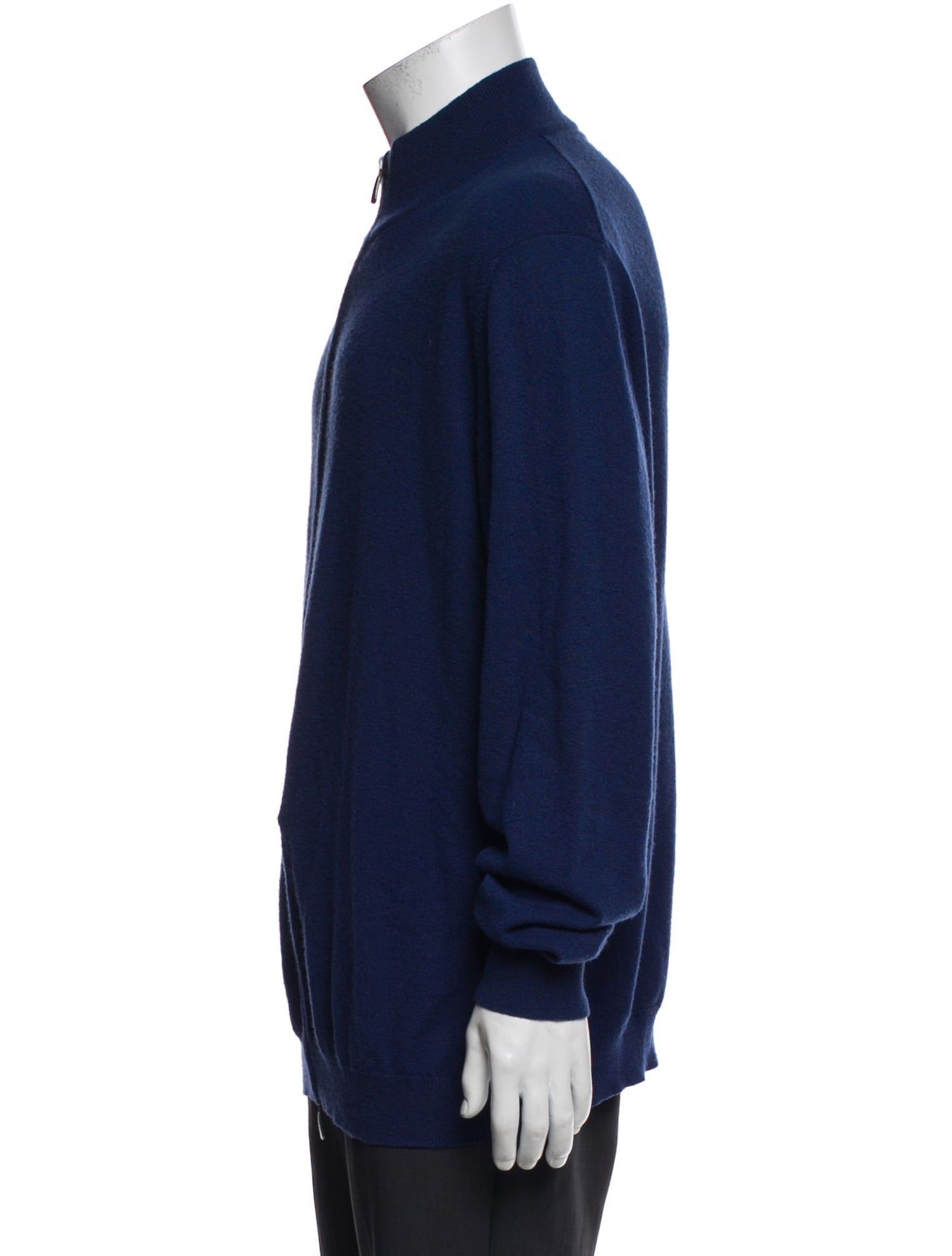 Malo Cashmere Turtleneck Polo Sweater