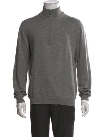 Malo Cashmere Turtleneck Polo Sweater