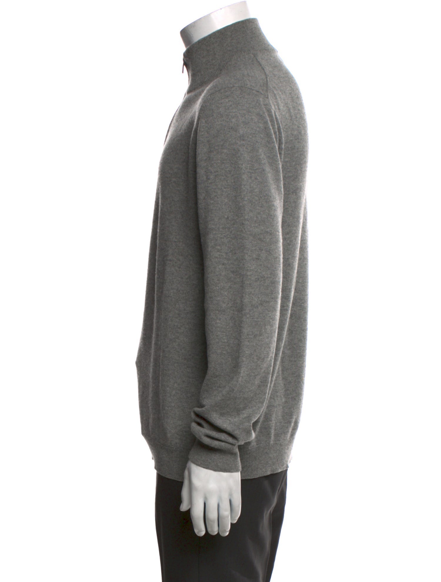 Malo Cashmere Turtleneck Polo Sweater