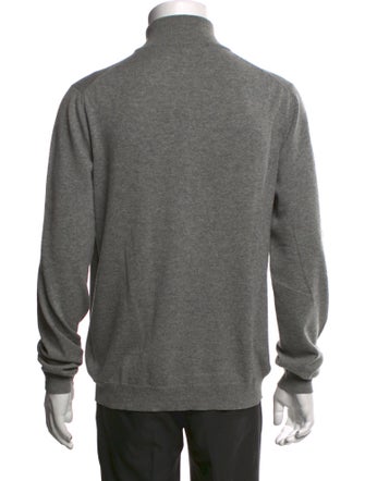 Malo Cashmere Turtleneck Polo Sweater