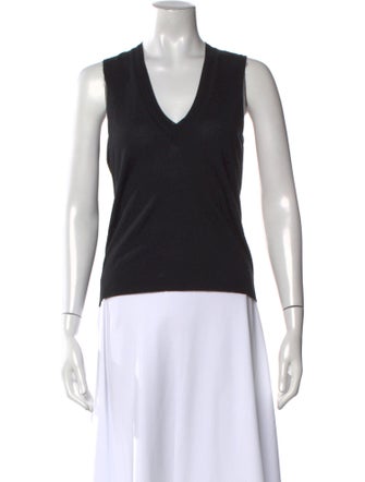 Malo Cashmere V-Neck Top