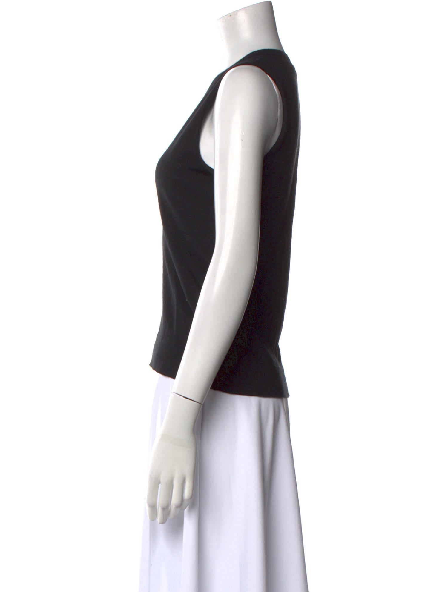 Malo Cashmere V-Neck Top