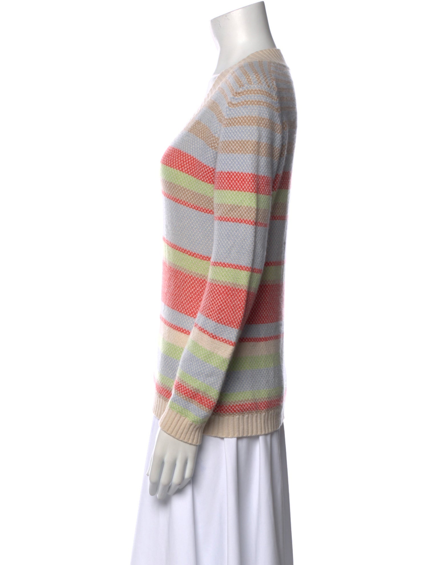 Malo Cashmere Striped Sweater