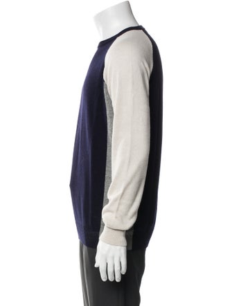 Malo Cashmere Colorblock Pattern Pullover