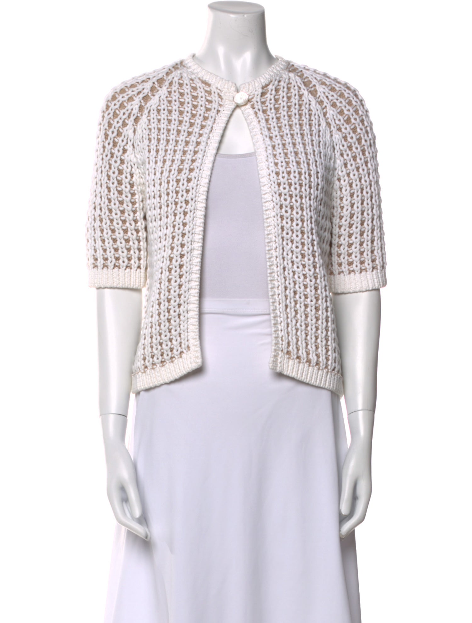 Malo Patterned Crew Neck Sweater