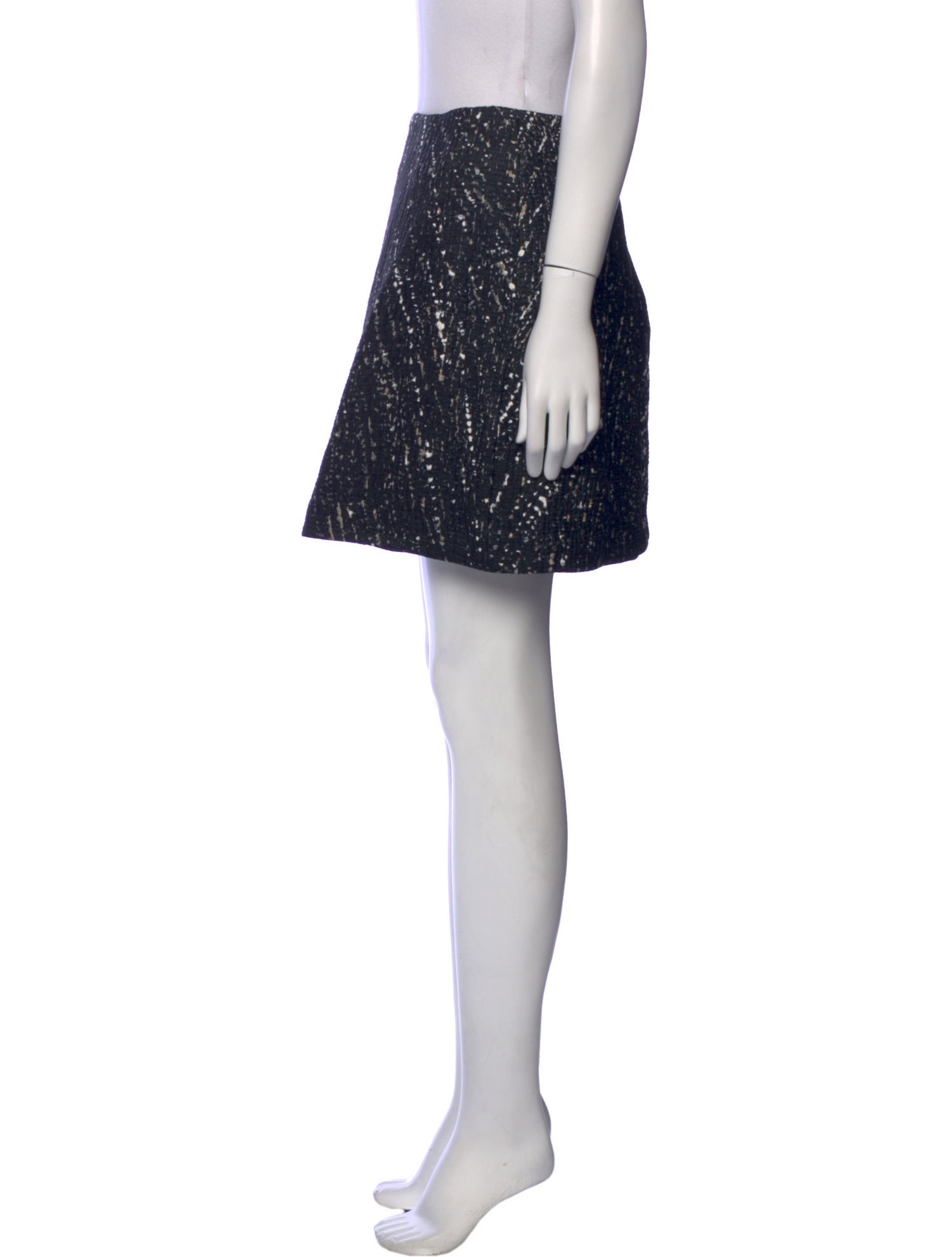 Malo Printed Mini Skirt