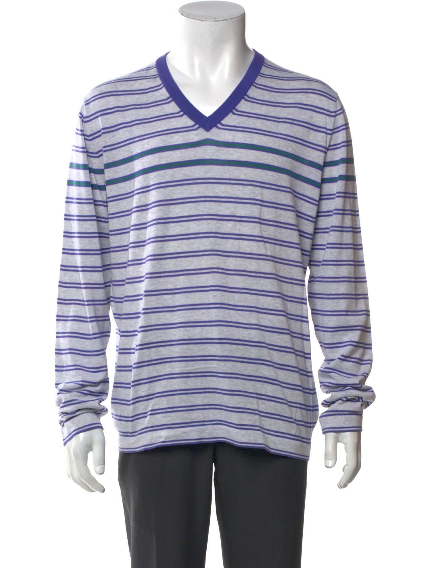 Malo Striped Long Sleeve Shirt