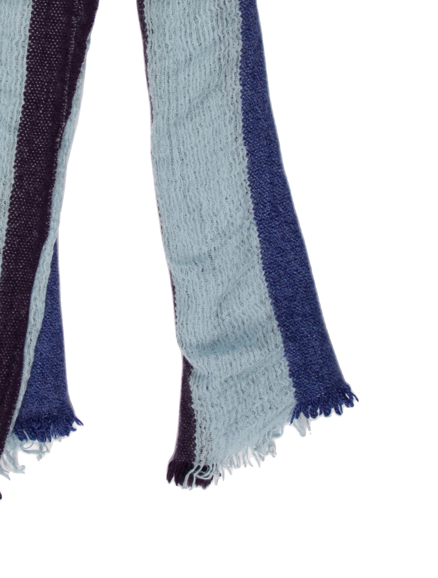 Malo Cashmere Striped Scarf