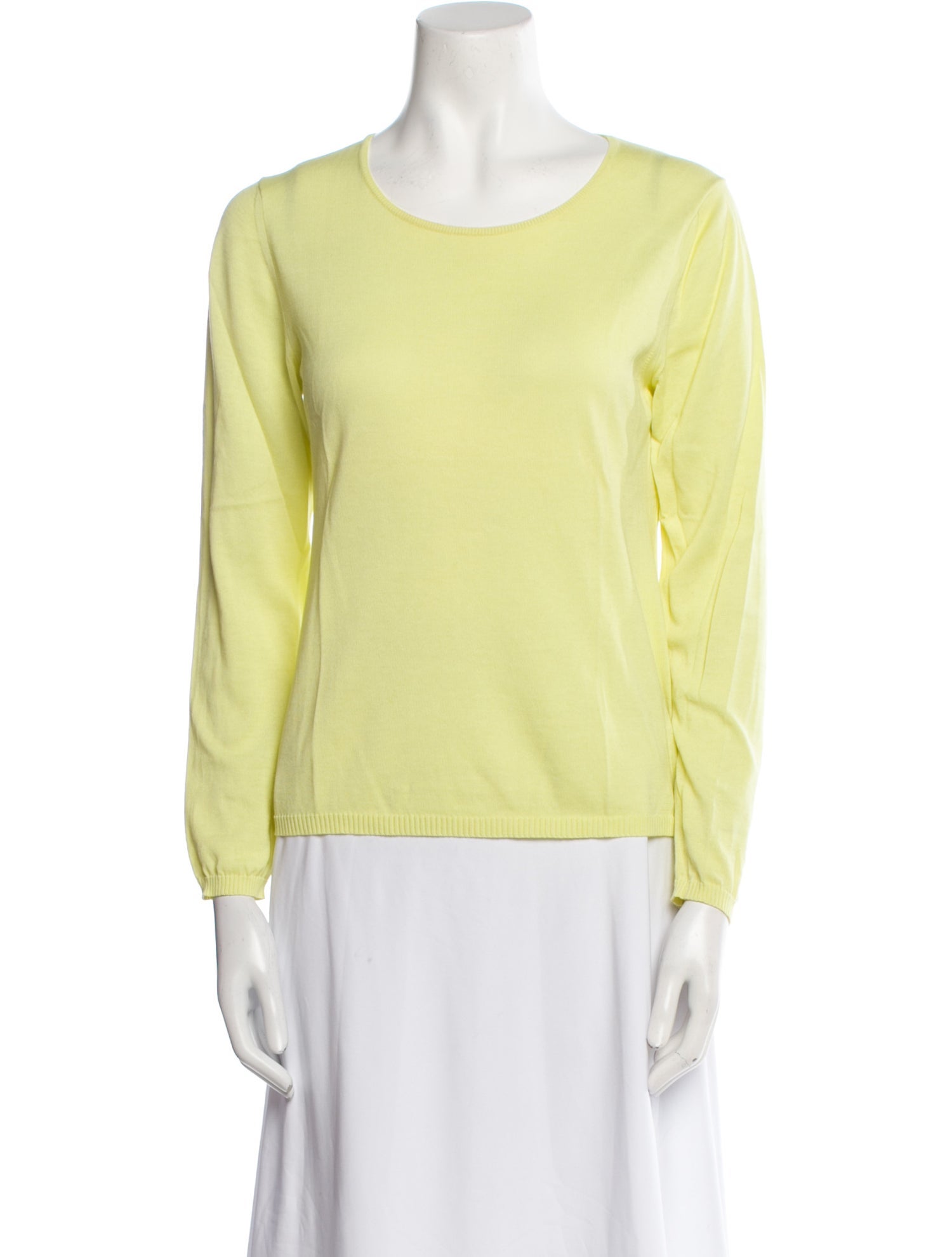 Malo Scoop Neck Three-Quarter Sleeve Sweatshirt
