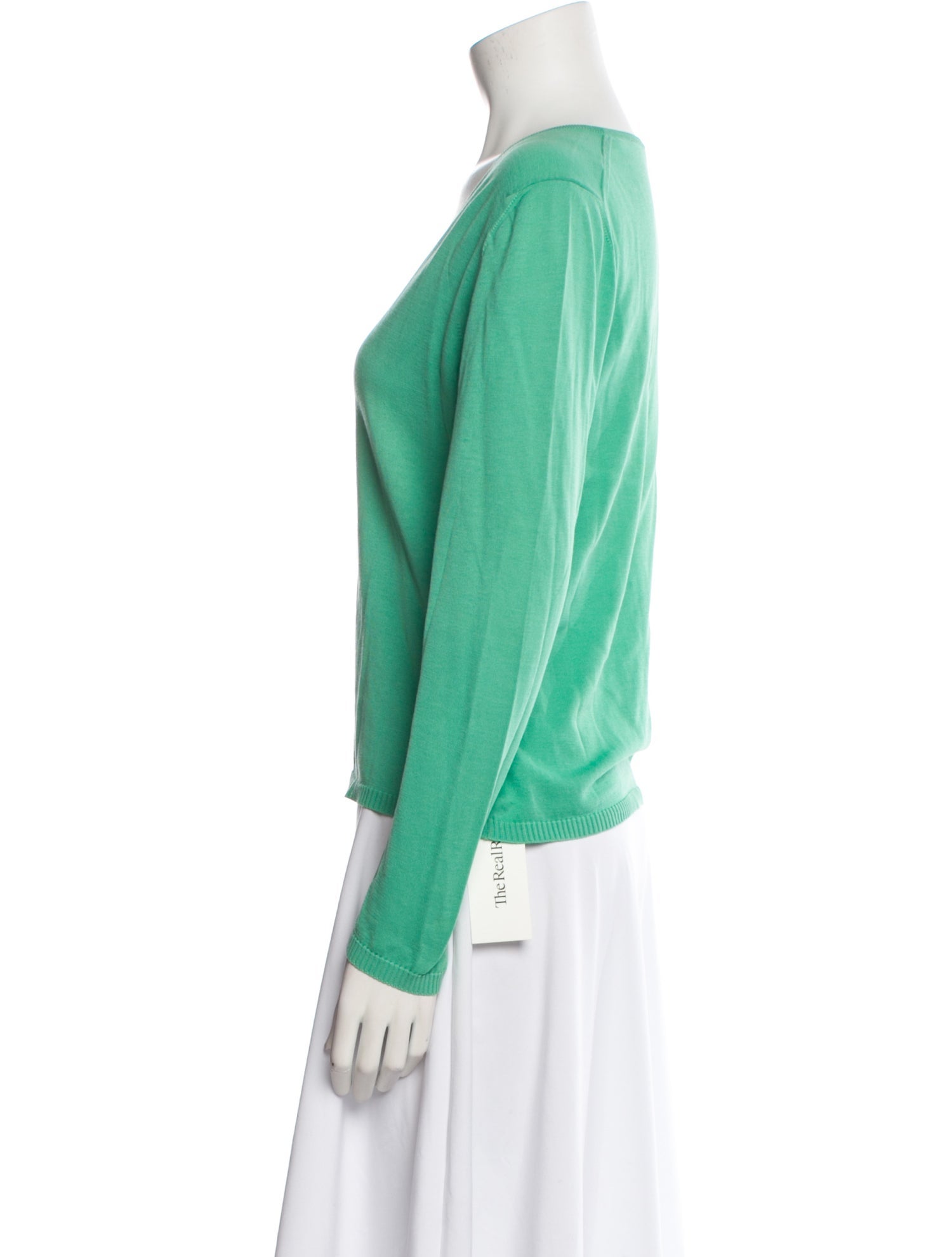 Malo V-Neck Long Sleeve Top