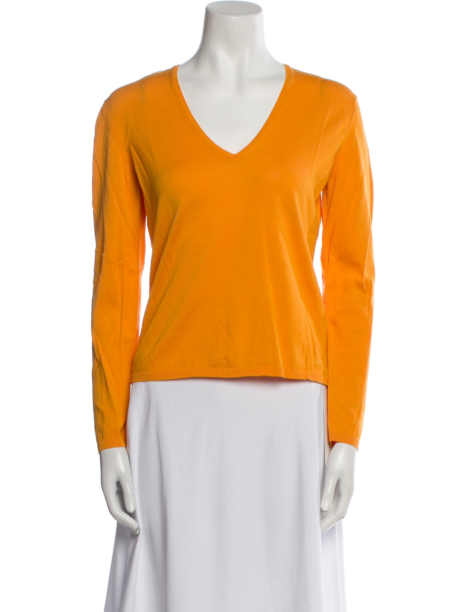Malo V-Neck Long Sleeve Top