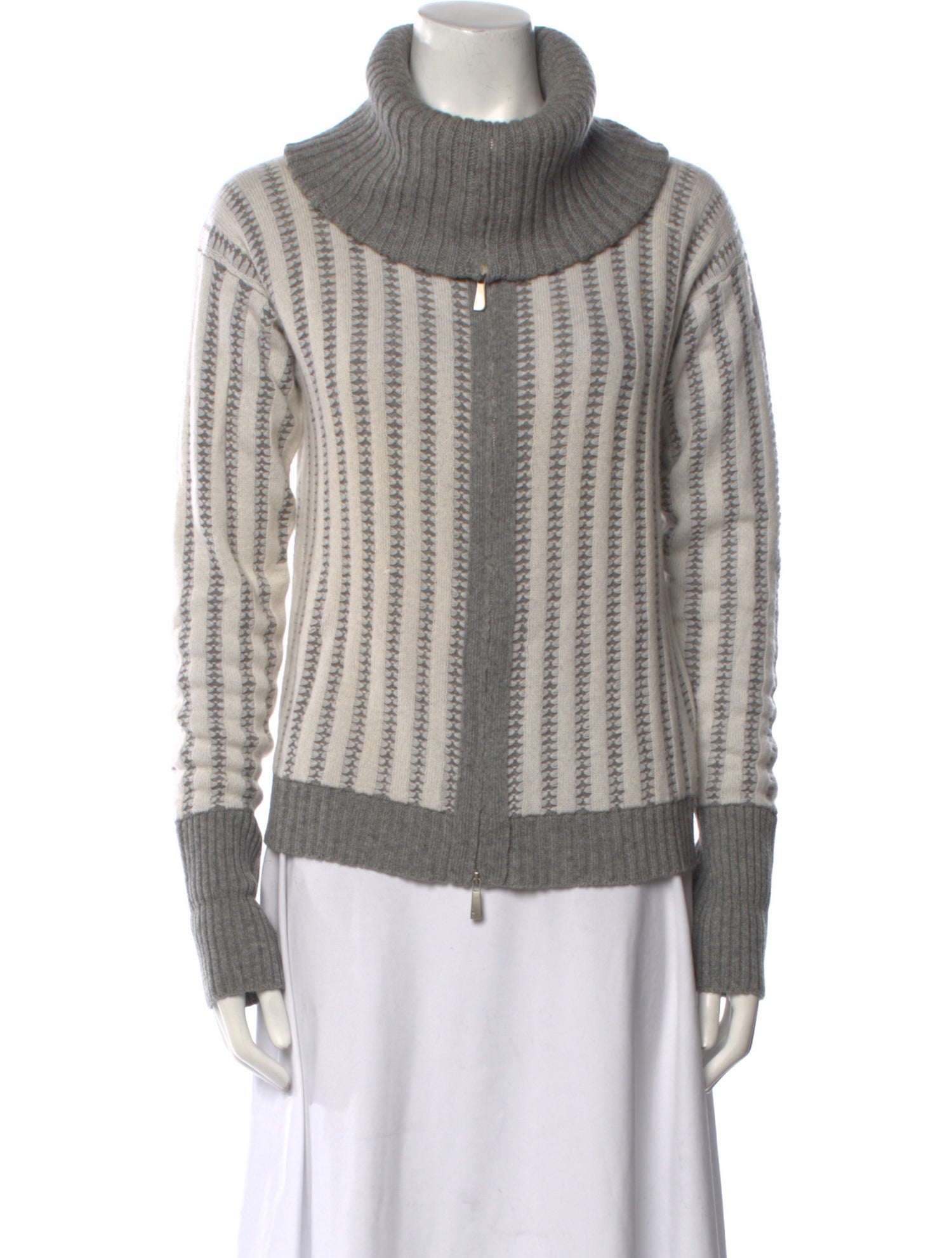 Malo Cashmere Striped Sweater