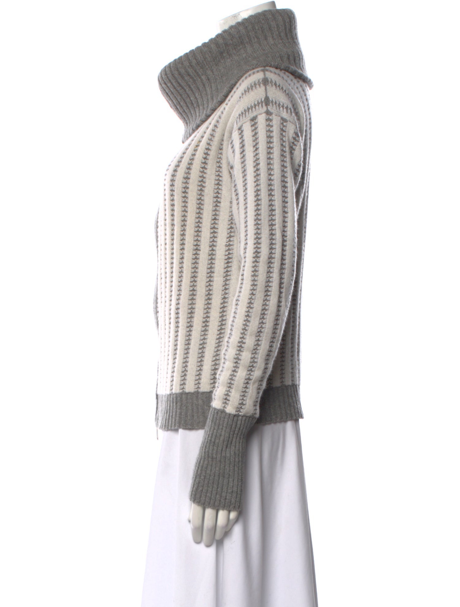 Malo Cashmere Striped Sweater