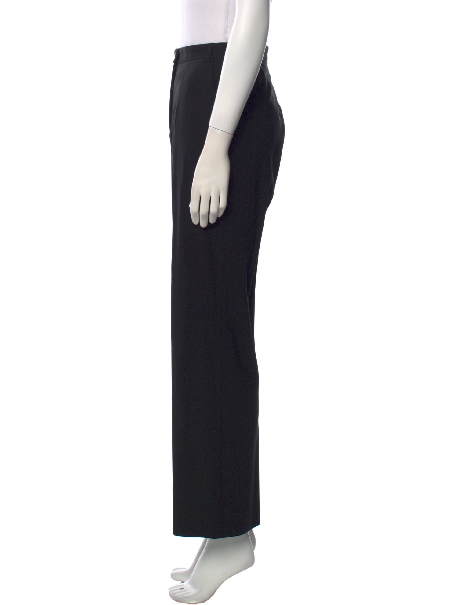 Malo Virgin Wool Wide Leg Pants