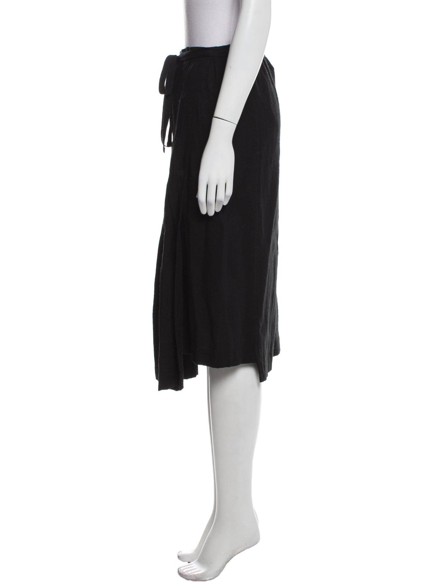 Pas De Calais Wool Knee-Length Skirt