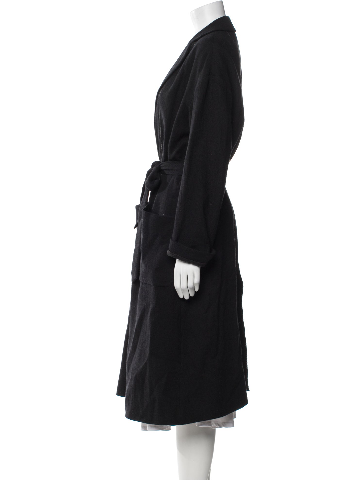 Pas De Calais Wool Trench Coat
