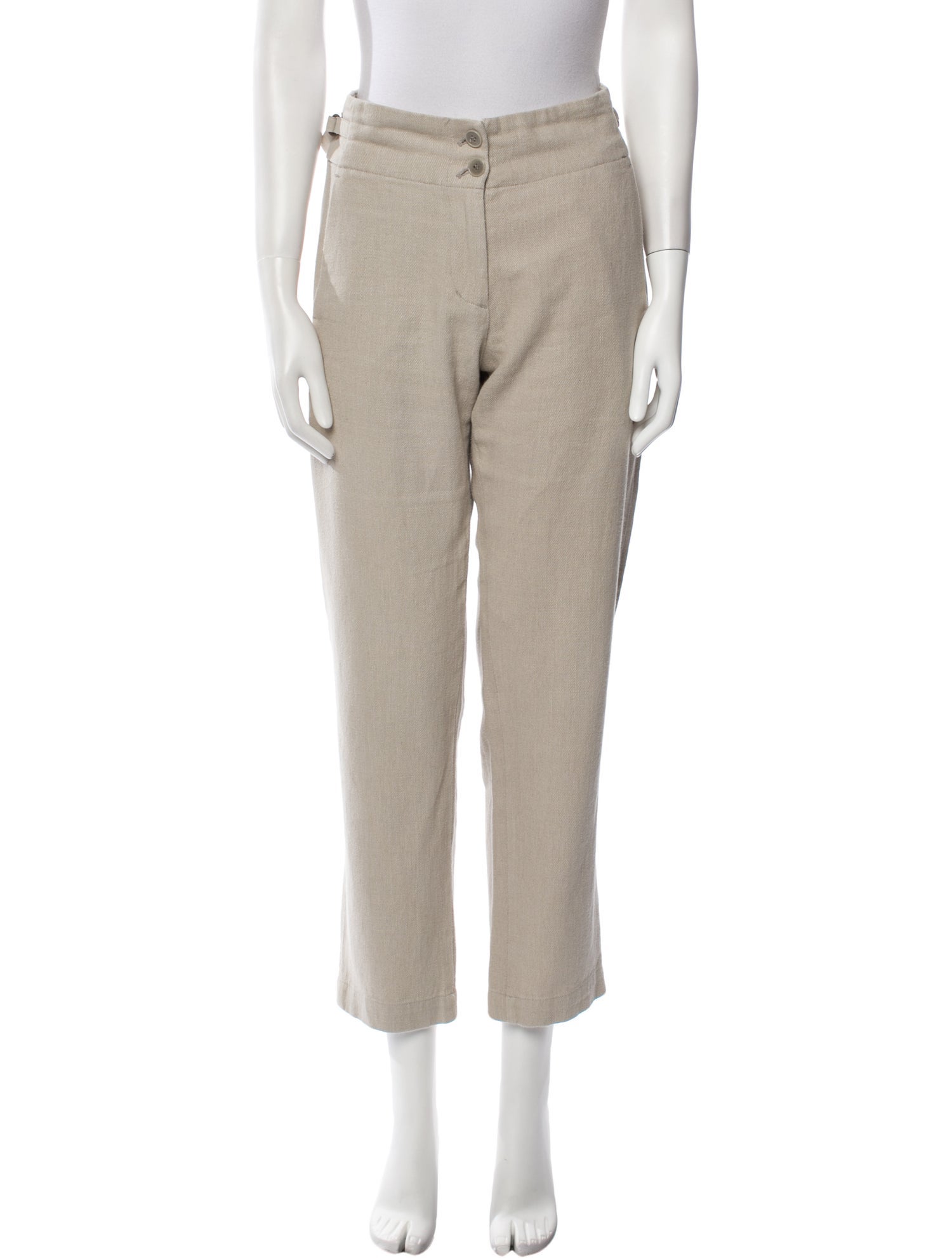Pas De Calais Linen Straight Leg Pants