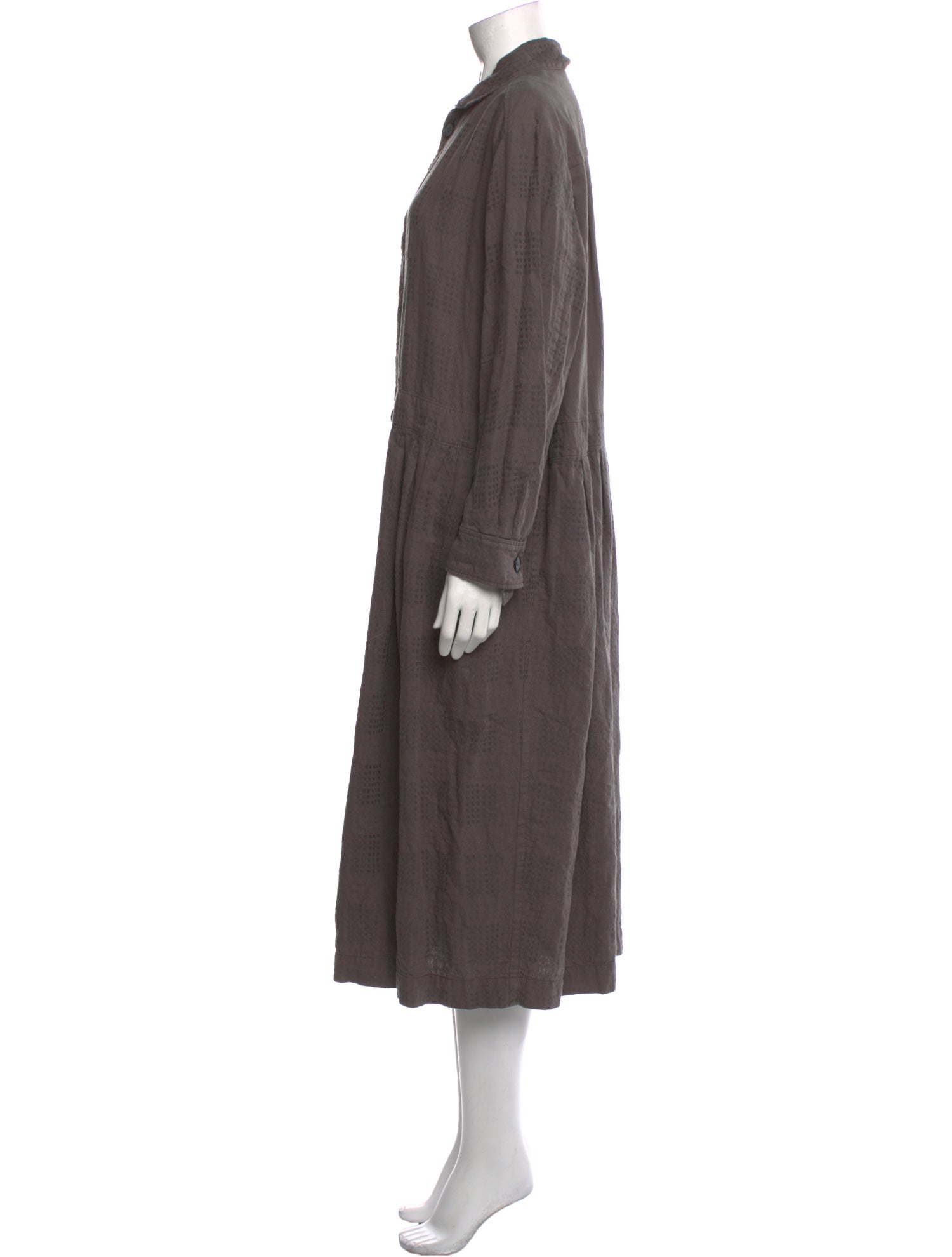 Pas De Calais Linen Midi Length Dress