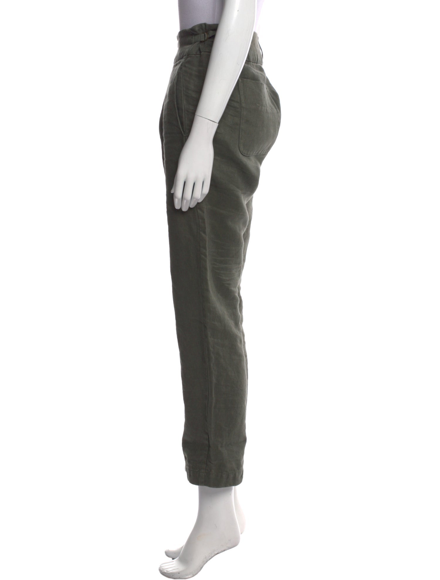 Pas De Calais Linen Straight Leg Pants