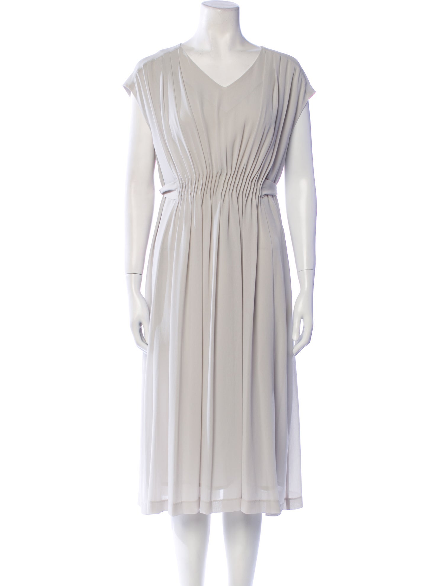 Pas De Calais V-Neck Midi Length Dress