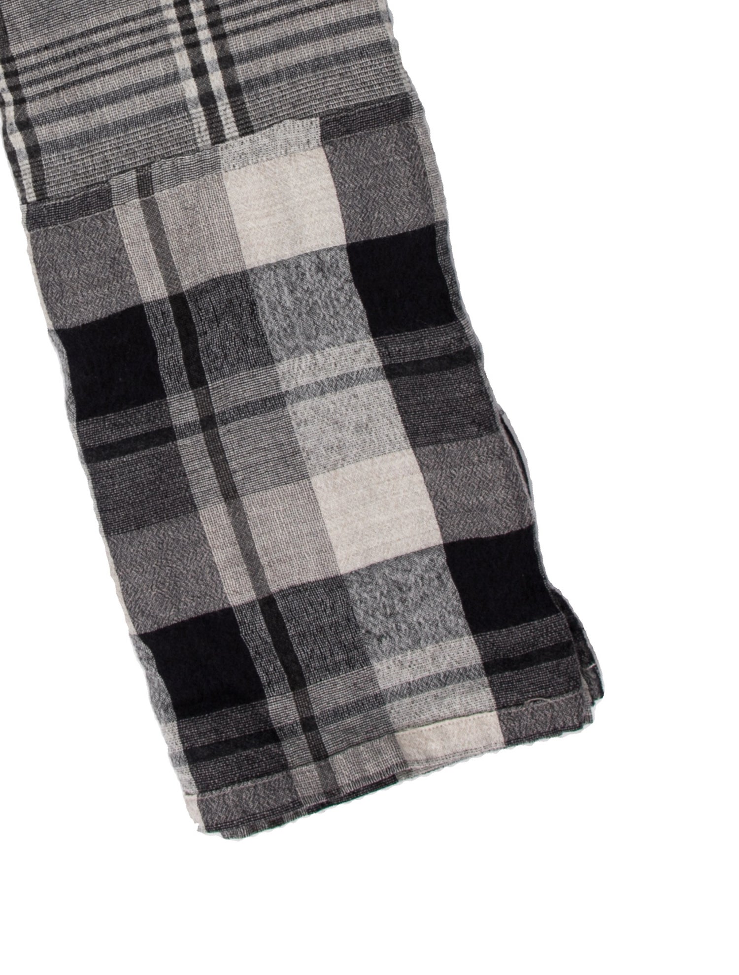 Pas De Calais Plaid Print Scarf