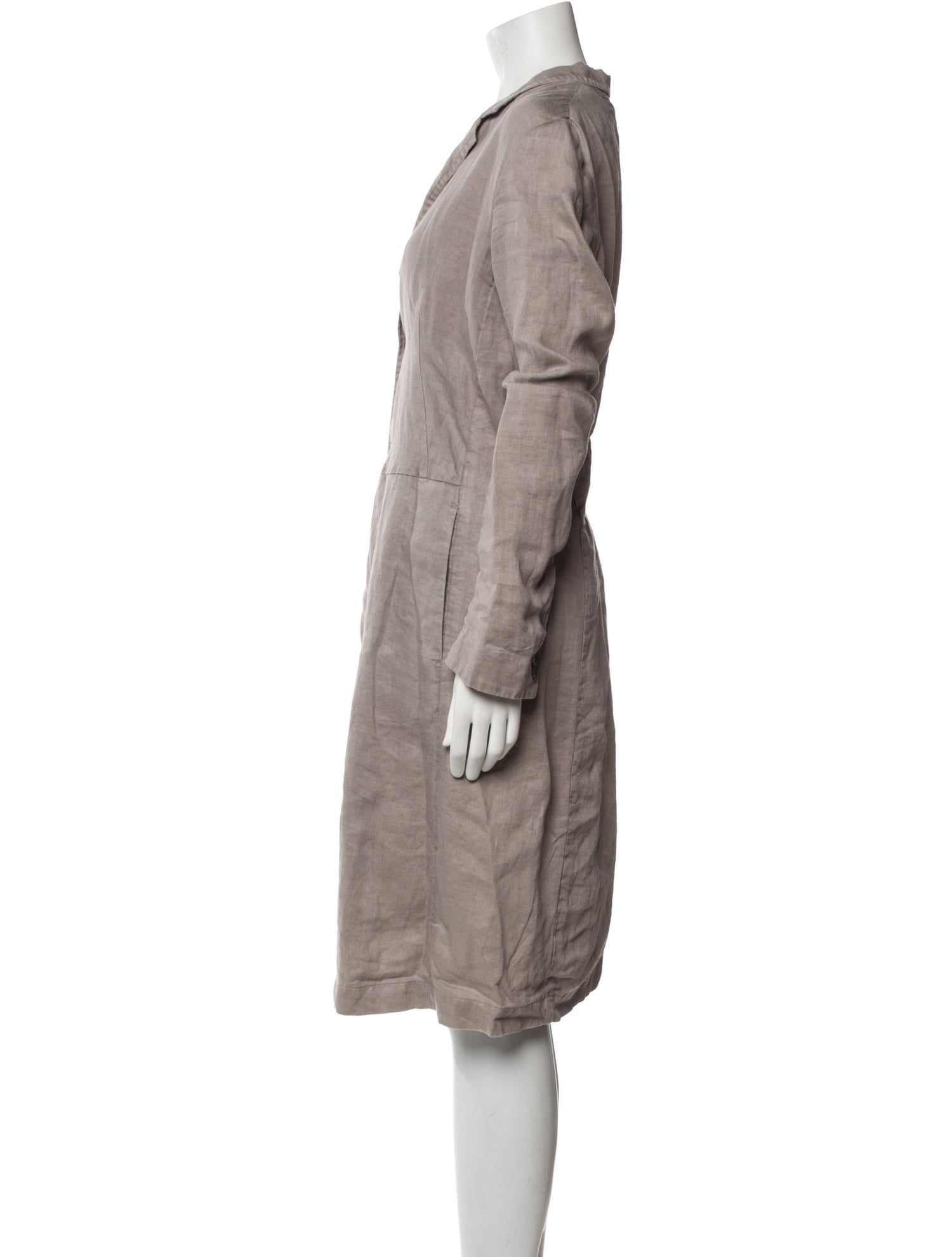 Pas De Calais Linen Coat