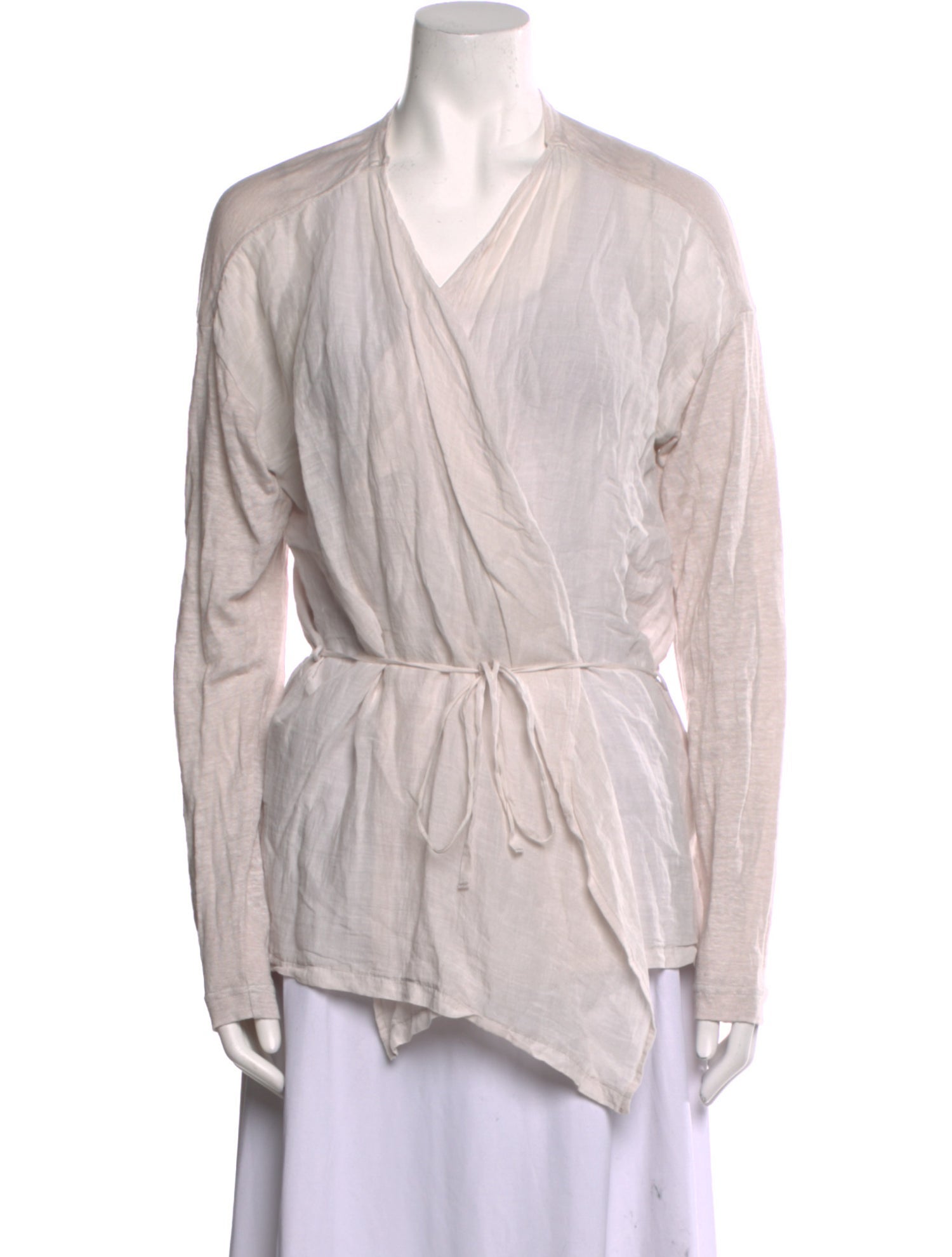 Pas De Calais Bamboo V-Neck Sweater