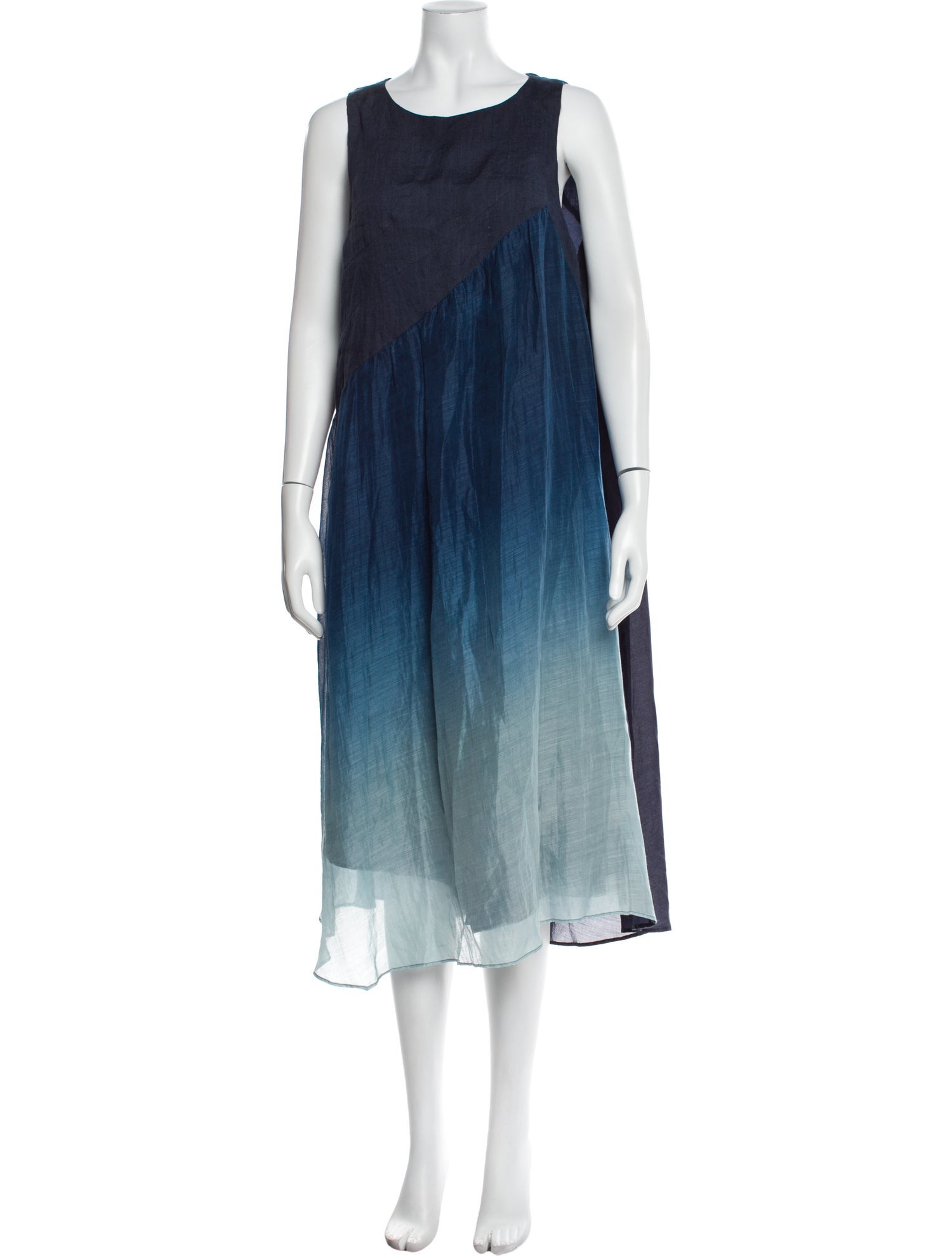 Pas De Calais Linen Long Dress