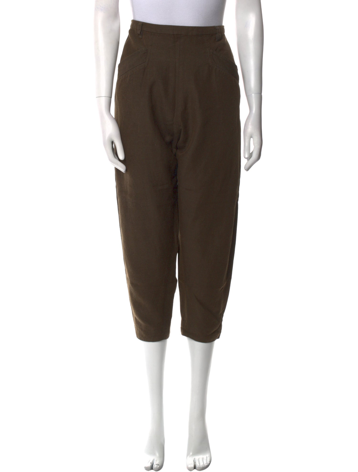 Pas De Calais Wool Straight Leg Pants