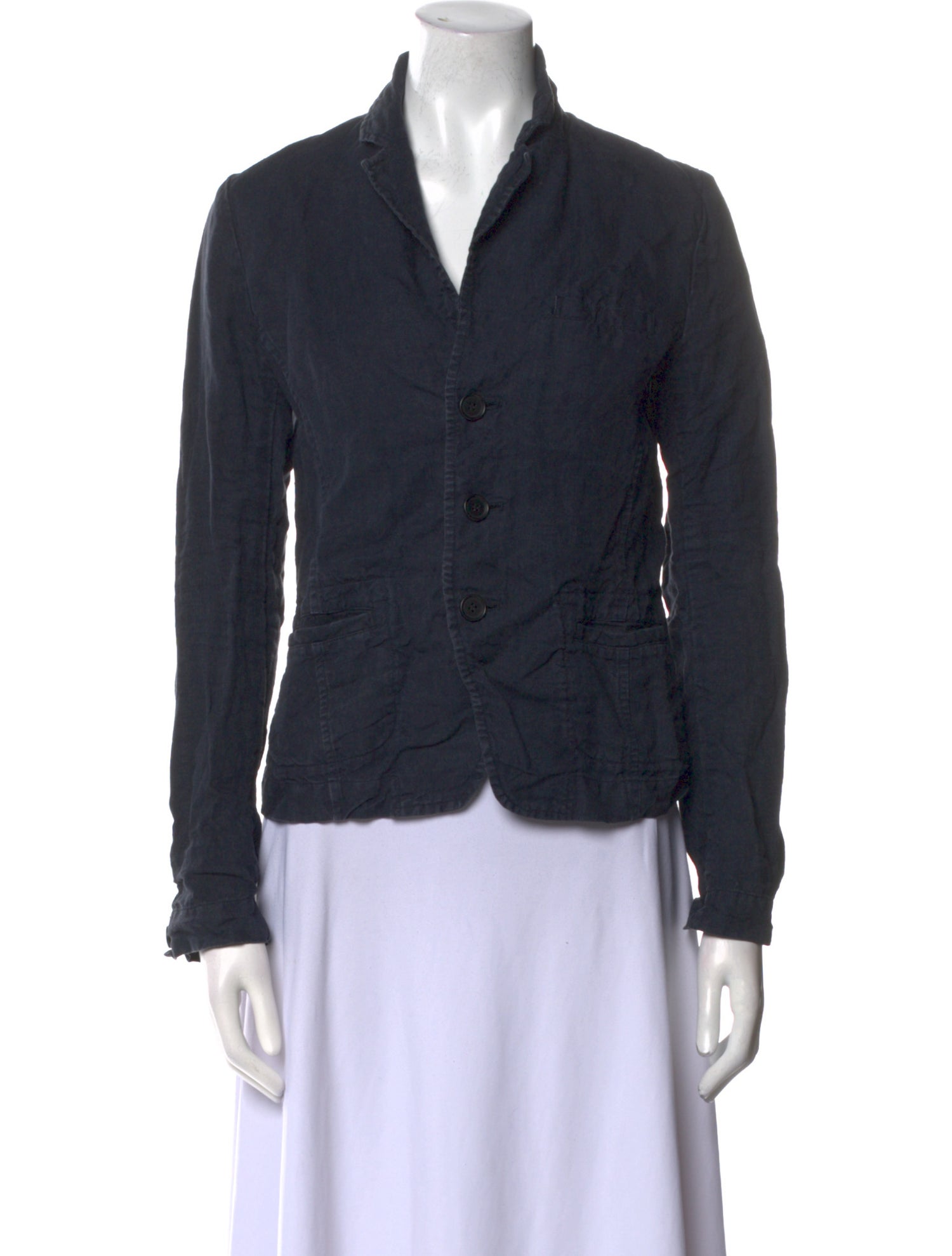 Pas De Calais Long Sleeve Button-Up Top