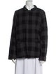 Pas De Calais Wool Plaid Print Jacket