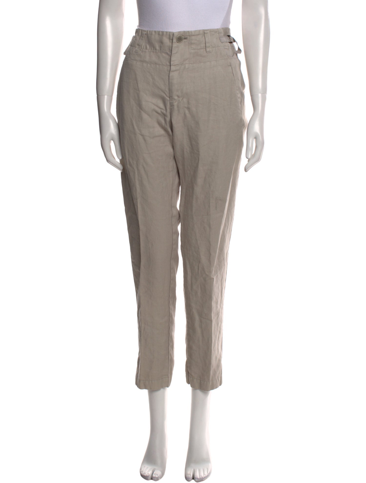 Pas De Calais Linen Straight Leg Pants