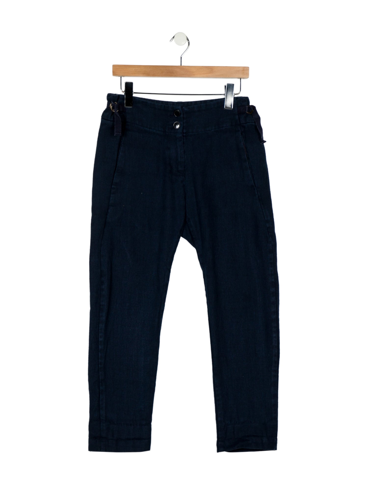 Pas De Calais Linen Straight Leg Pants