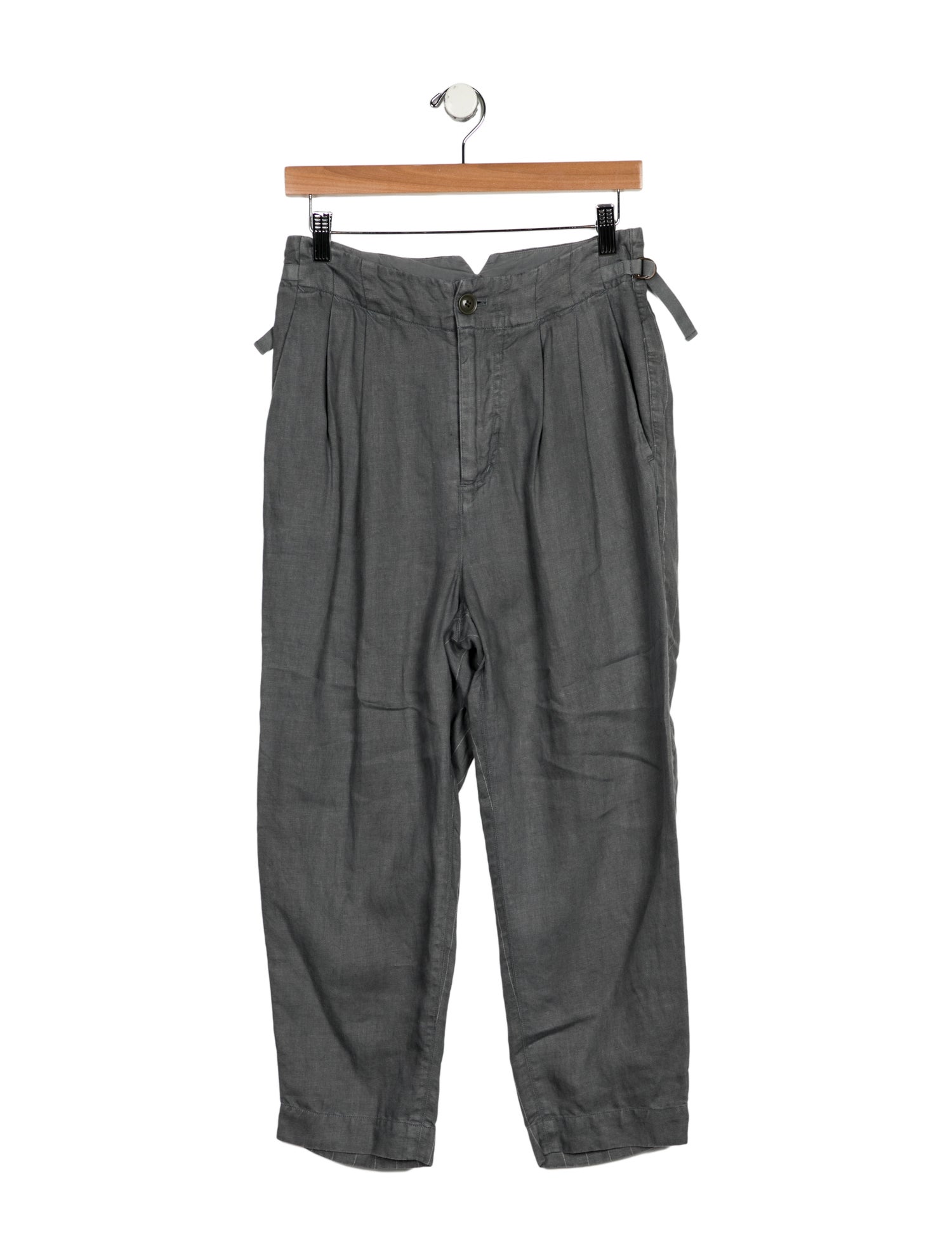 Pas De Calais Linen Straight Leg Pants