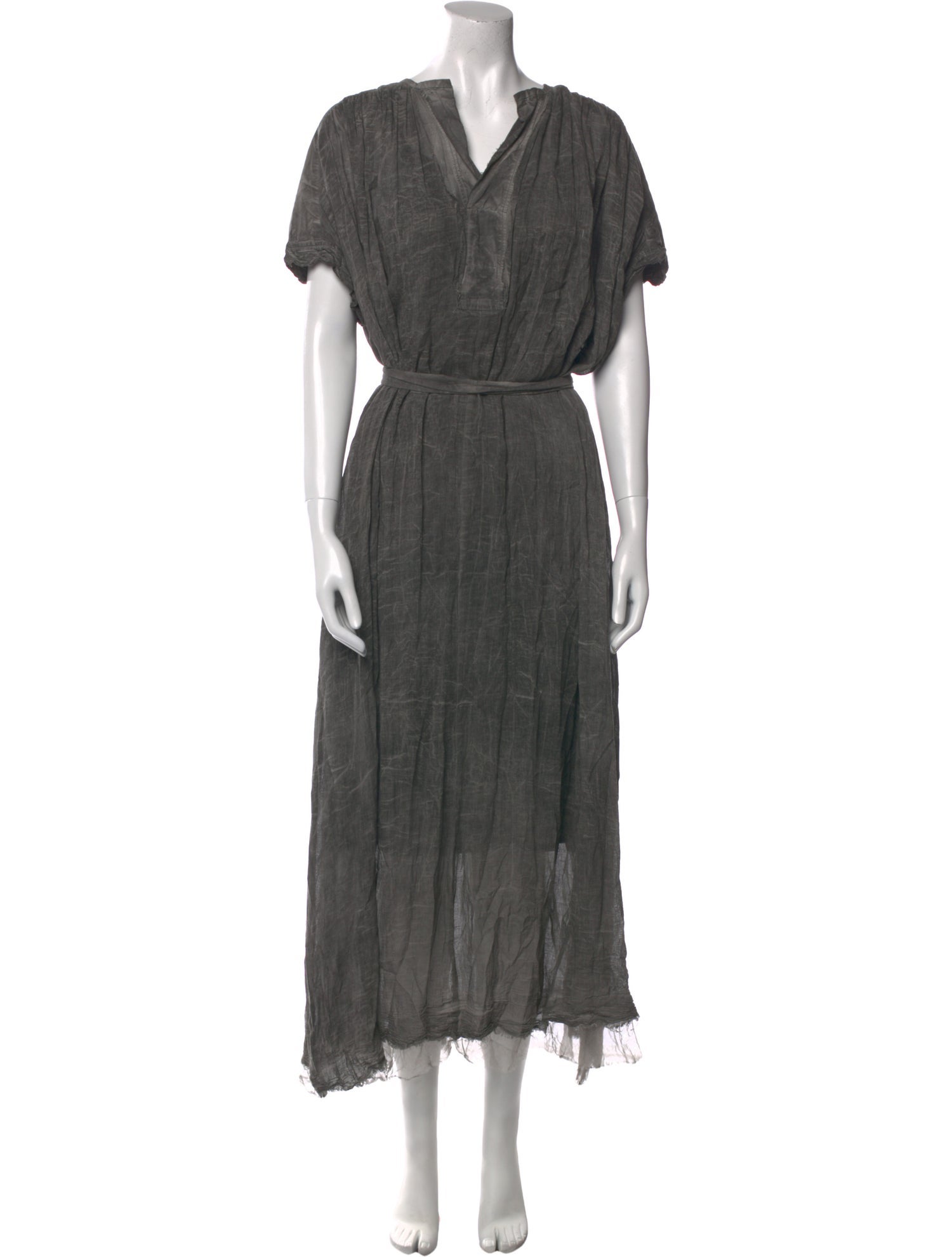 Pas De Calais V-Neck Long Dress