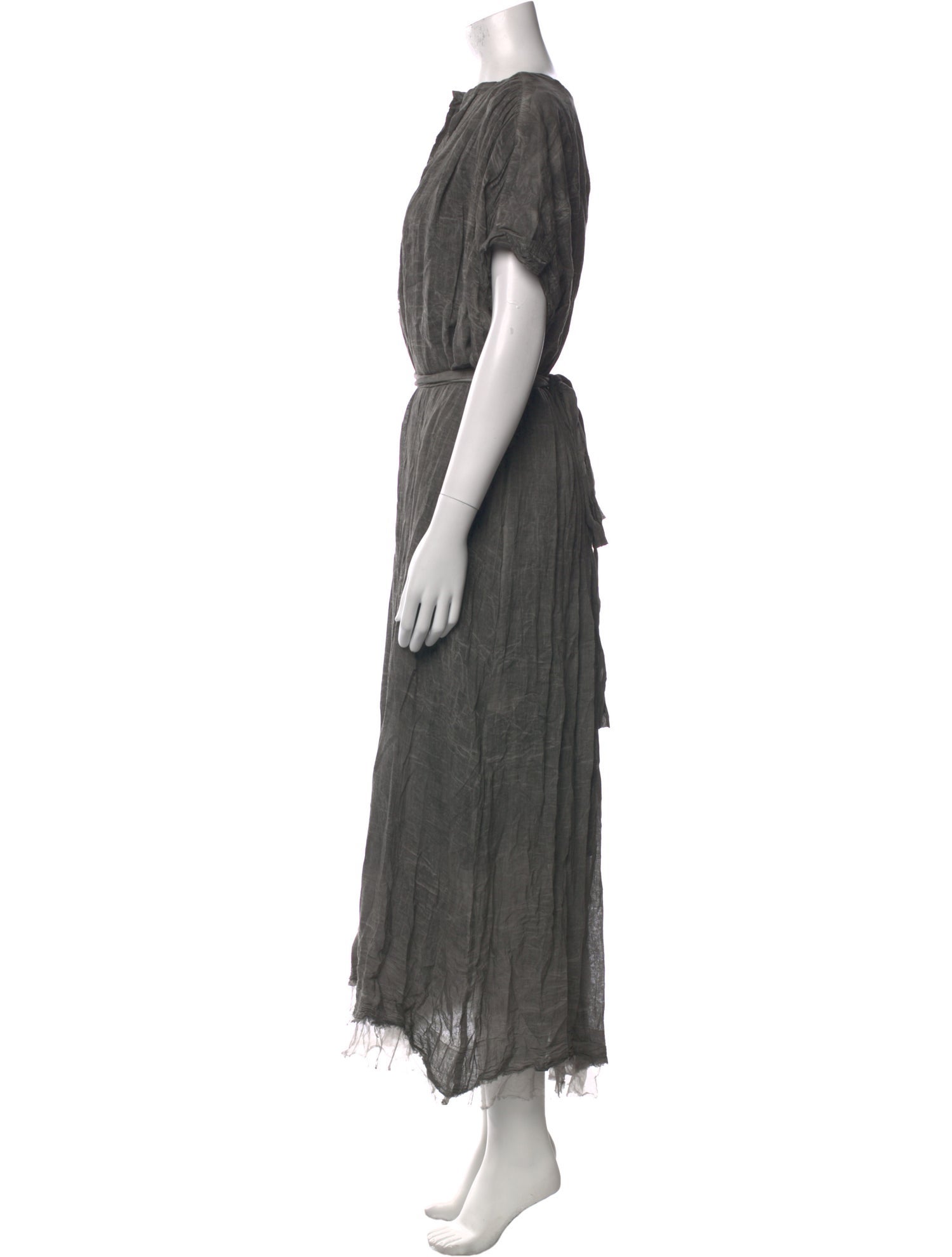 Pas De Calais V-Neck Long Dress