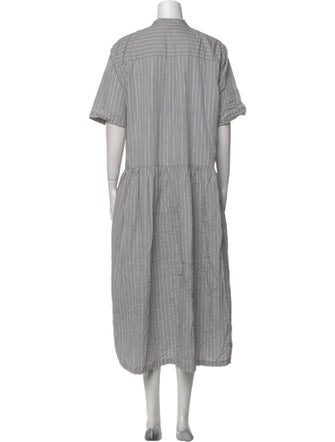 Pas De Calais Mock Neck Long Dress