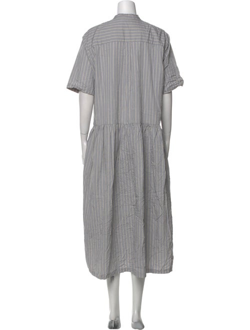 Pas De Calais Mock Neck Long Dress
