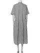 Pas De Calais Mock Neck Long Dress