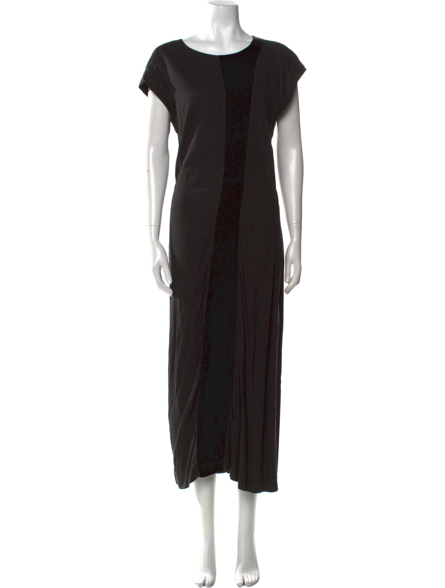 Pas De Calais Crew Neck Long Dress