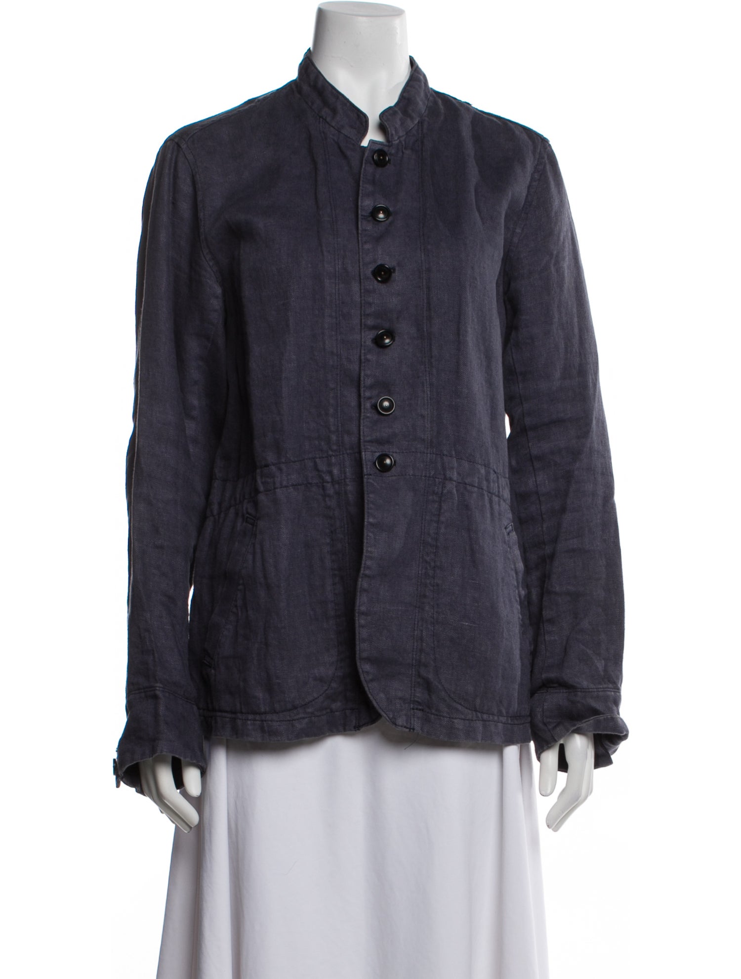 Pas De Calais Linen Denim Jacket