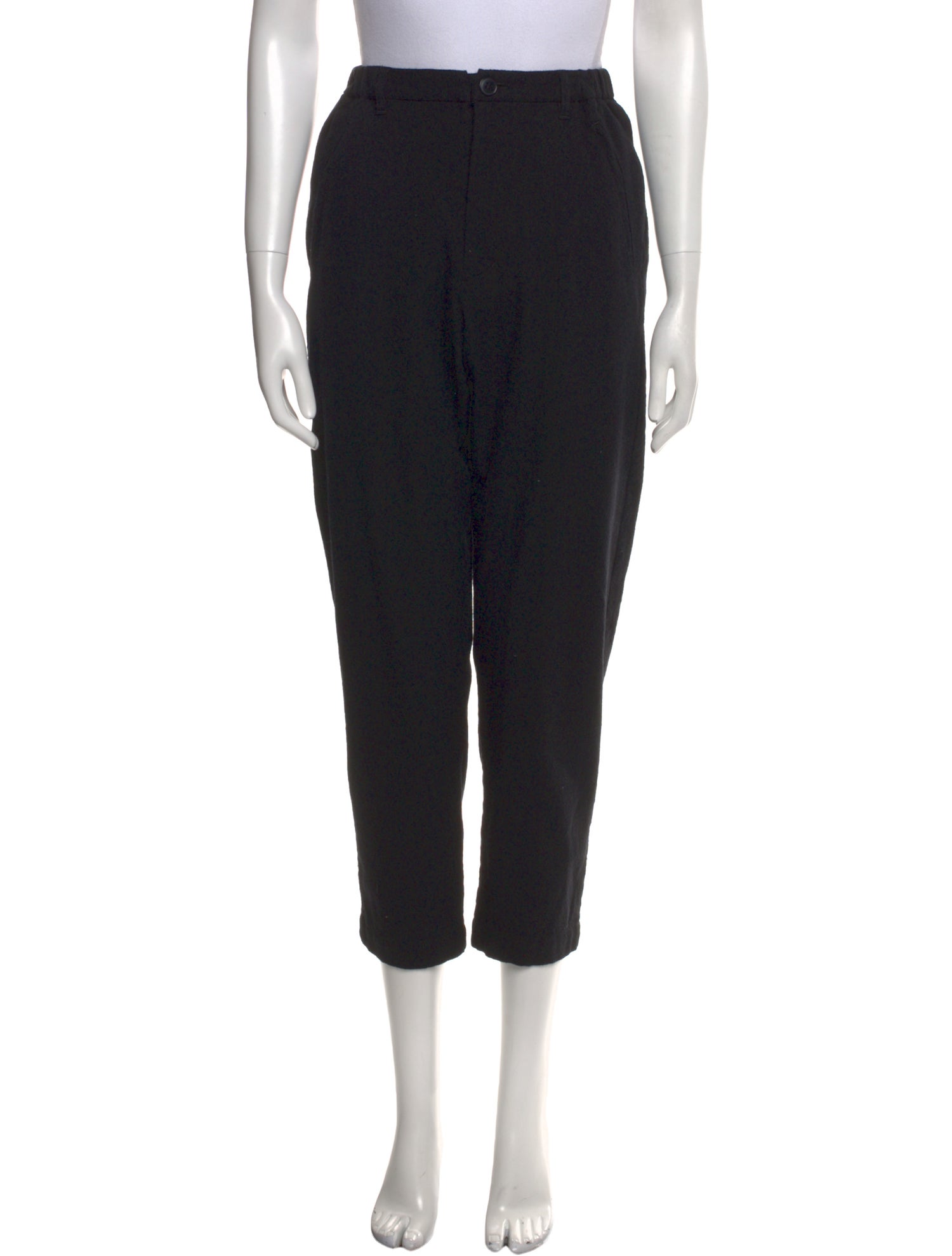 Pas De Calais Wool Straight Leg Pants