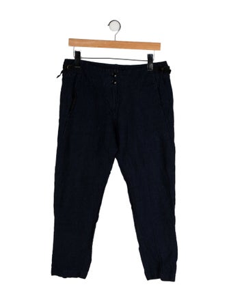 Pas De Calais Linen Skinny Leg Pants