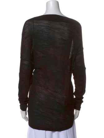 Pas De Calais Wool Bateau Neckline Sweater