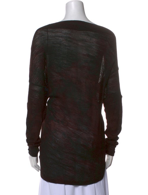 Pas De Calais Wool Bateau Neckline Sweater