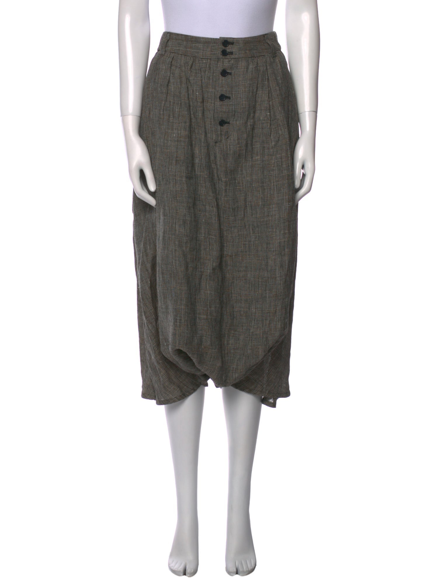 Pas De Calais Linen Wide Leg Pants