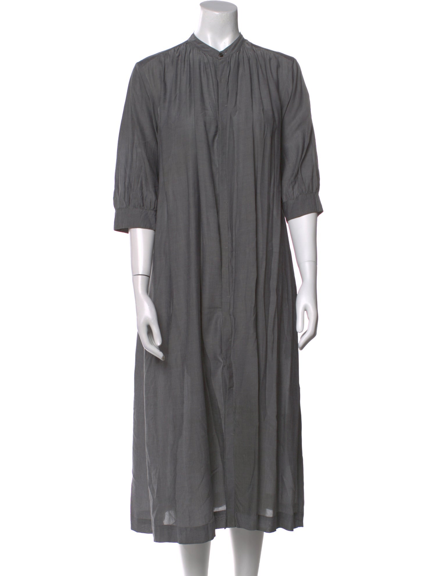 Pas De Calais Crew Neck Midi Length Dress