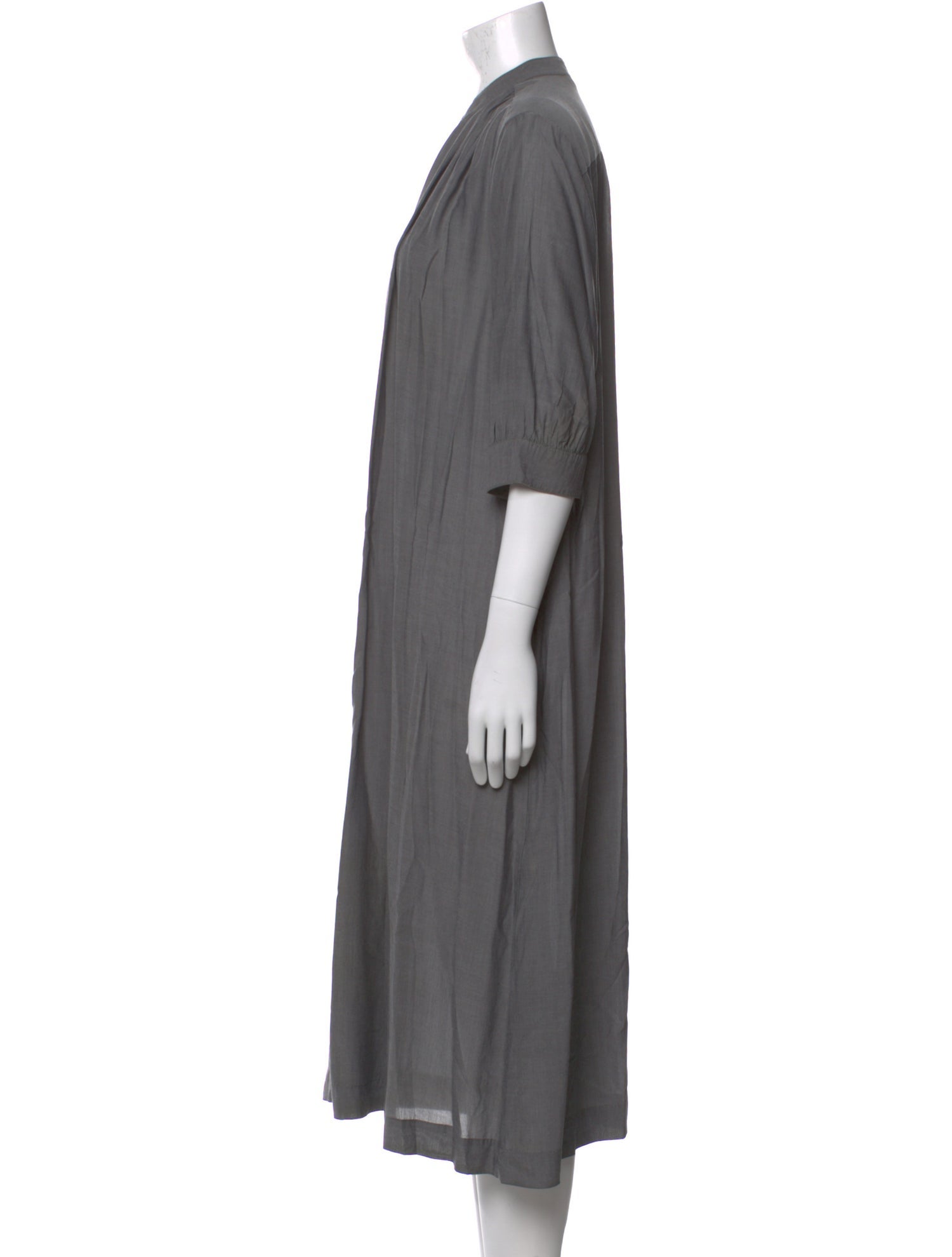 Pas De Calais Crew Neck Midi Length Dress